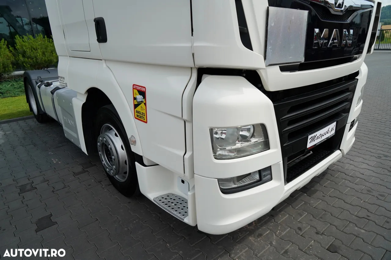 MAN TGX 18. 460 / MEGA / PLATĂ JOSĂ / ȘA REGLABILĂ / ANVELOPE 100% / NAVIGAȚIE / CONTRACT DE SERVICE POST-SERVICE - 9