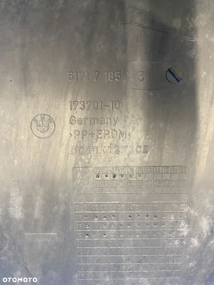 NADKOLA NADKOLE LEWY PRAWY PRZÓD LEWE PRAWE PRZEDNIE KOMPLET  BMW F01 F02 M-PAKIET 7185164 7185165 ORYGINAŁ - 7