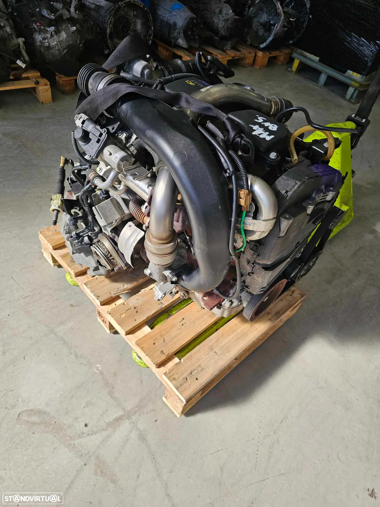 Motor Renault Megane III 1.5 DCI 2014, ref K9K 834 - 4