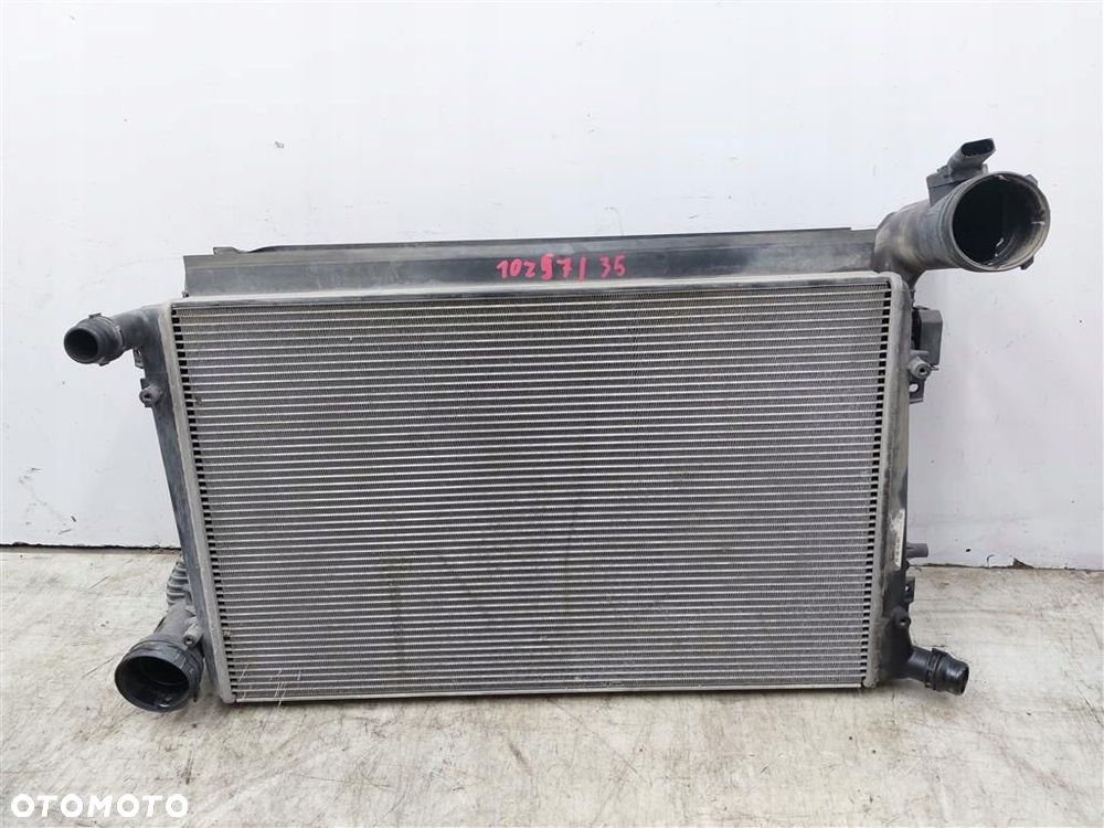 Chłodnica wody INTERCOOLER CHŁODNICA POWIETRZA VW Touran I 1.9TDI 2003-2010 - 1