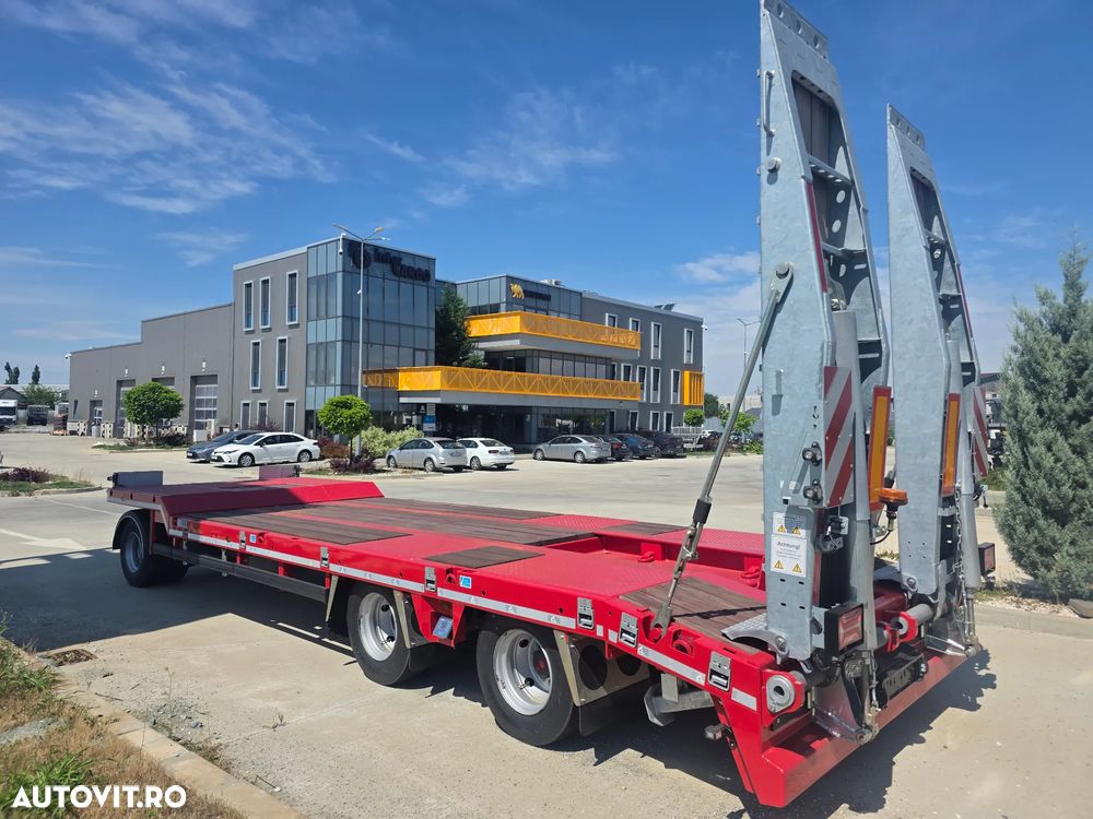 Langendorf TU 30 Smart - remorca trailer cu 3 axe cu protap virator - 5