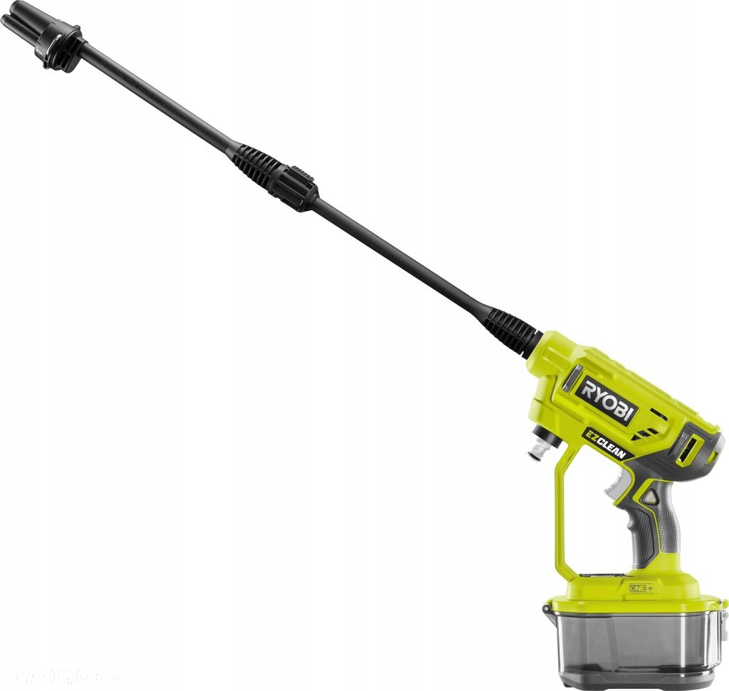 RYOBI AKUMULATOROWA MYJKA ciśnieniowa PISTOLET RY18PW22A 22BAR LANCA WĄŻ 6m - 6