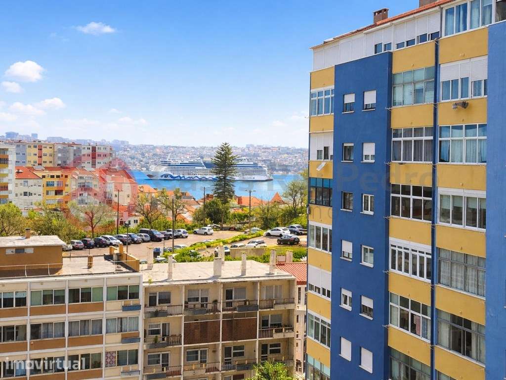Apartamento T4 transformado em T2, com vista rio - Grande imagem: 2/30