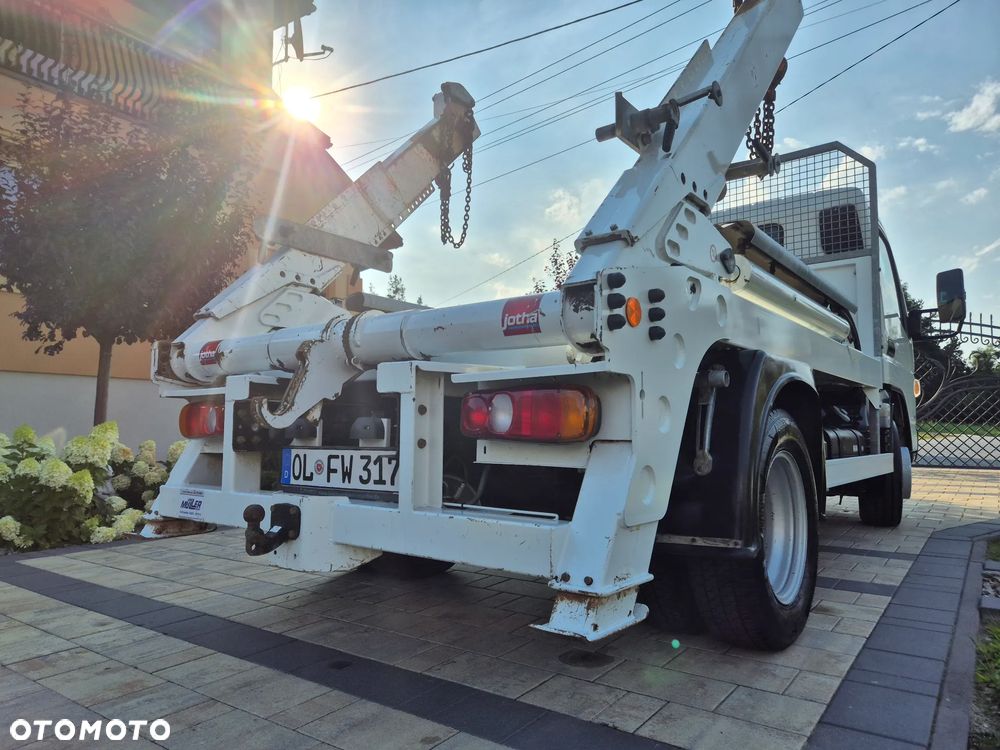 Mitsubishi CANTER 6S15 3.0 150KM Bramowiec Hakowiec BLOKADA MOSTU SPROWADZONY WASKA KABINA SUPER STAN - 36