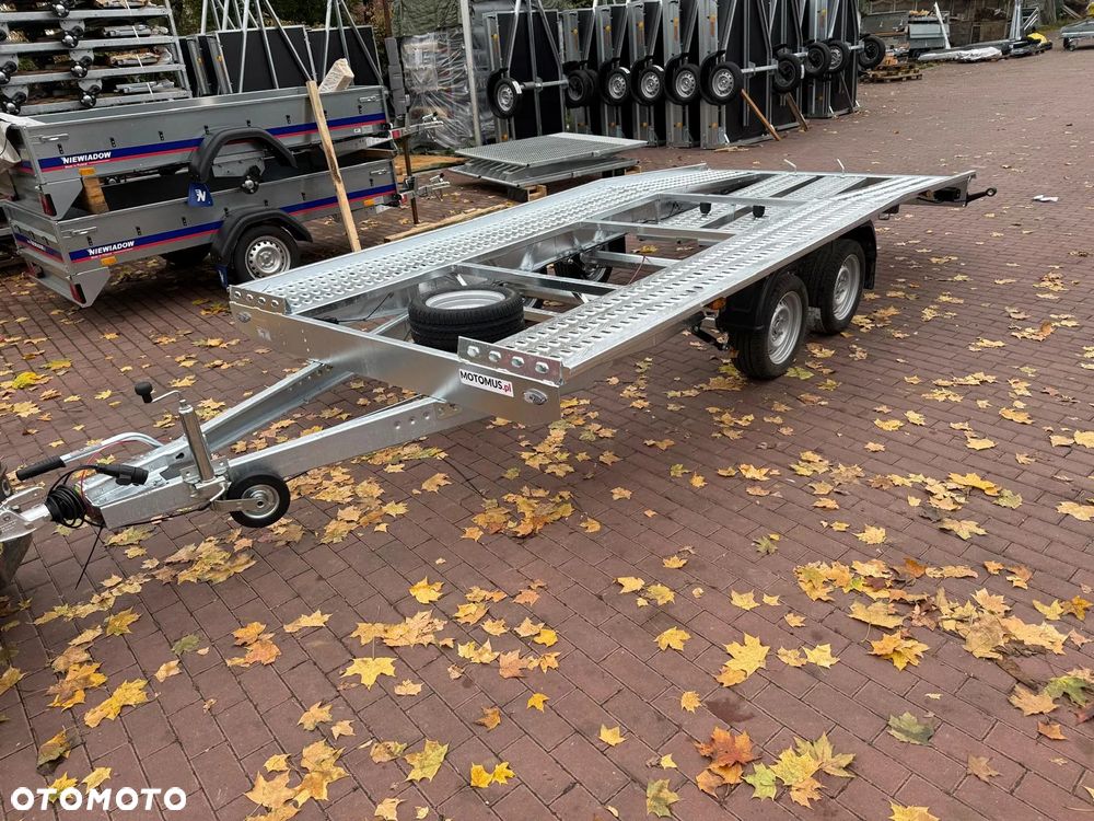 Niewiadów Laweta Niewiadów Boro Jupiter 4,5x2,1m DMC 2700 kg raz łamana mocna spawana DOSTAWA MOTOMUS - 3