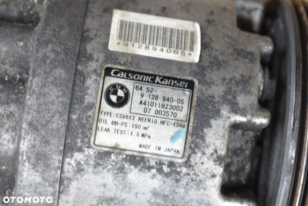 Sprężarka Klimatyzacji BMW E60 E61 E90 E91 E81 E87 X3 E83 2.0 D N47 9128940 - 4
