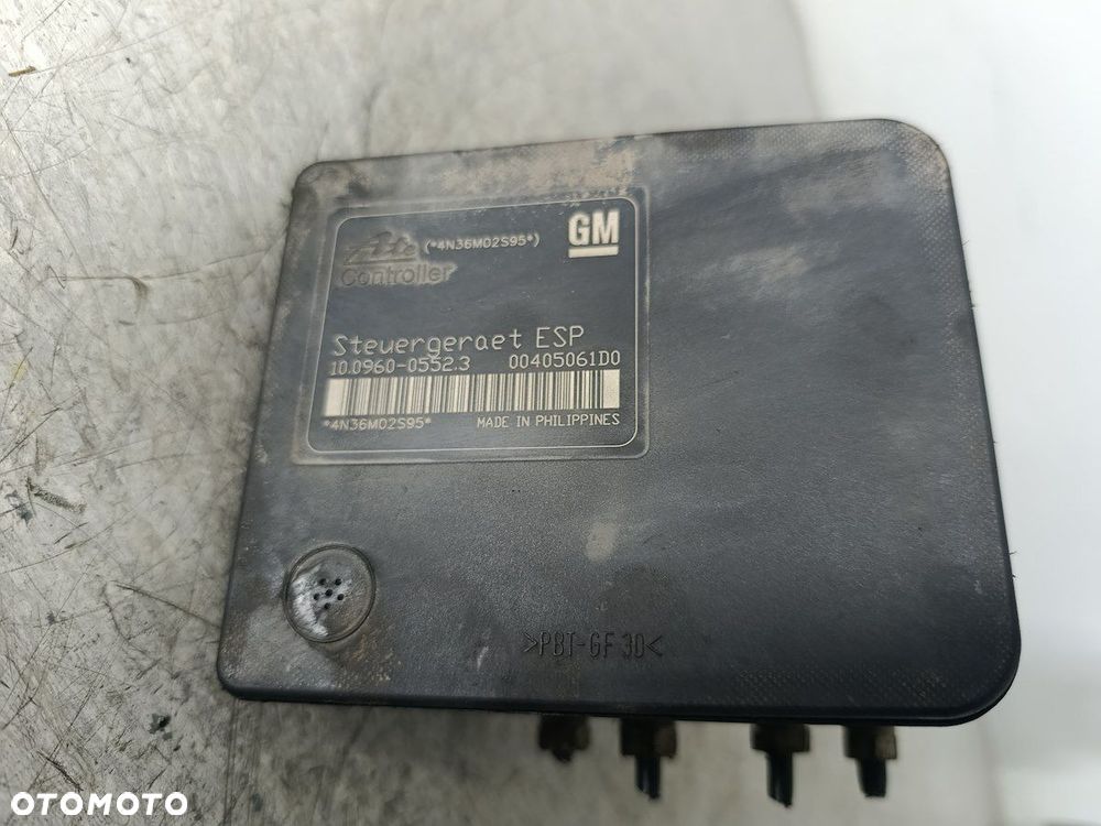 POMPA ABS OPEL ASTRA H 13246535 10.0206-0265.4  10.0960-0552.3 ATE 1.9 CDTI - 6