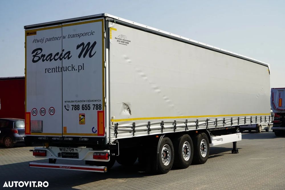 Wielton CORTINĂ / STANDARD / PONT CULISANT / PLAFON CULISANT / SAF - 6