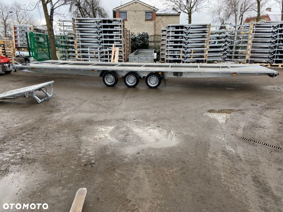 Niewiadów Laweta Boro Indianapolis 8.5x2.1 dwa auta 3 osie koła 195r13c  Częstochowa od ręki - 5