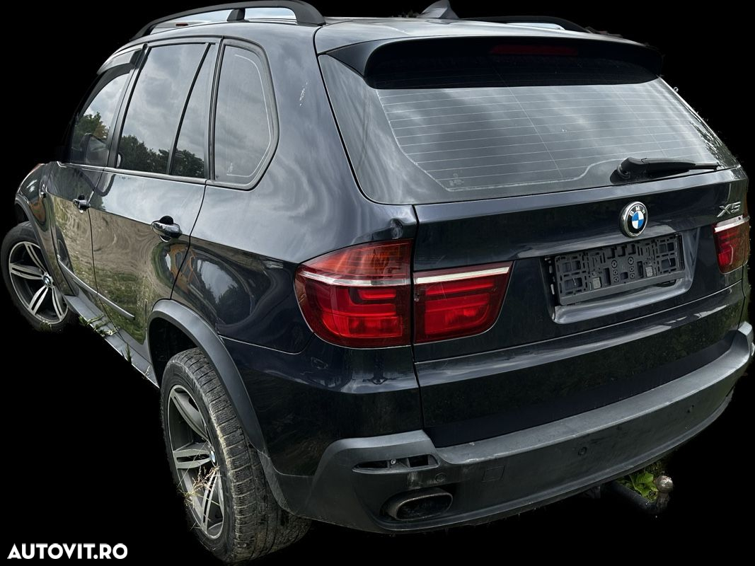 dezmembrez bmw x5 e70 2008 euro 4 235 Hp volan pe stanga trapa panoramică grup diferențial spate 3.64 cutie automata 6 trepte cutie transfer plantare etc - 3