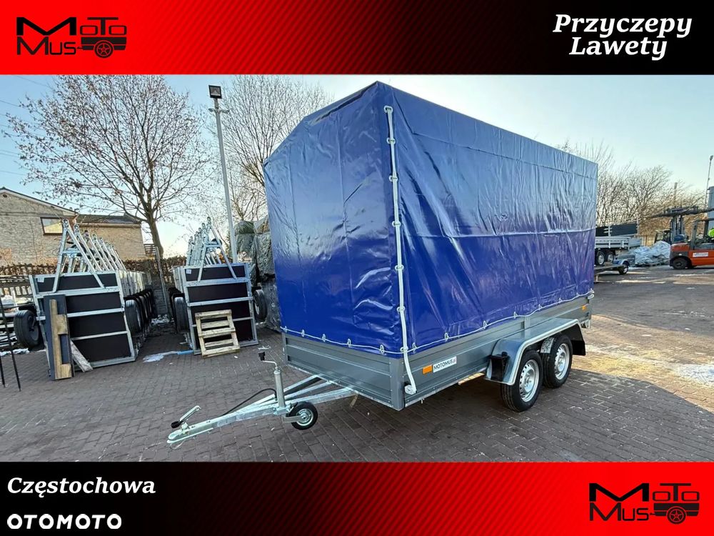 Inny Przyczepa Fracht Viktoria 350x150x180cm spawana , profil zamknięty, dwuosiowa  DOSTAWA MOTOMUS - 1