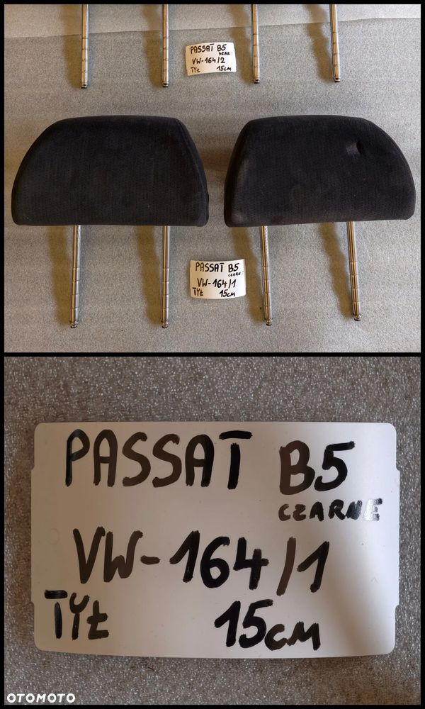 MIX ZAGŁÓWKI ZAGŁÓWEK FOTELI AUDI VW SKODA SAAB RENAULT PEUGEOT FORD MAZDA NISSAN - 10