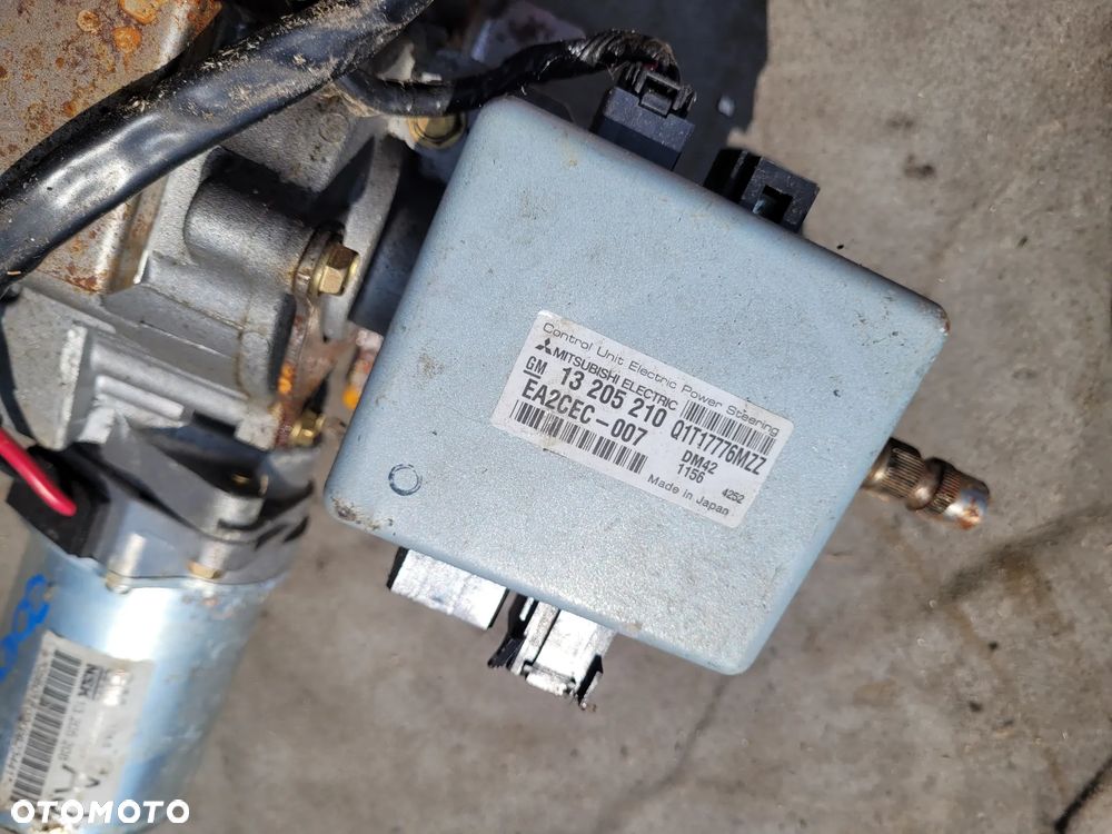 Wspomaganie elektryczne stacyjka kluczyk Opel Corsa C Europa 13205210 13205208 - 3