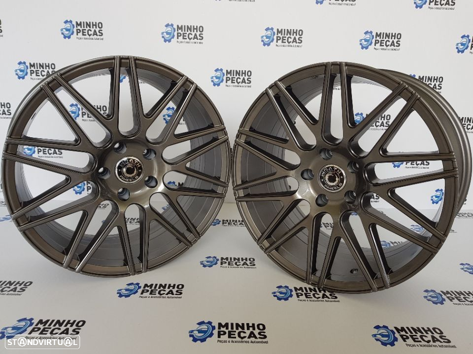 Jantes Wrath (WF-3) em 19" (5X120) Gloss GunMetal - 8