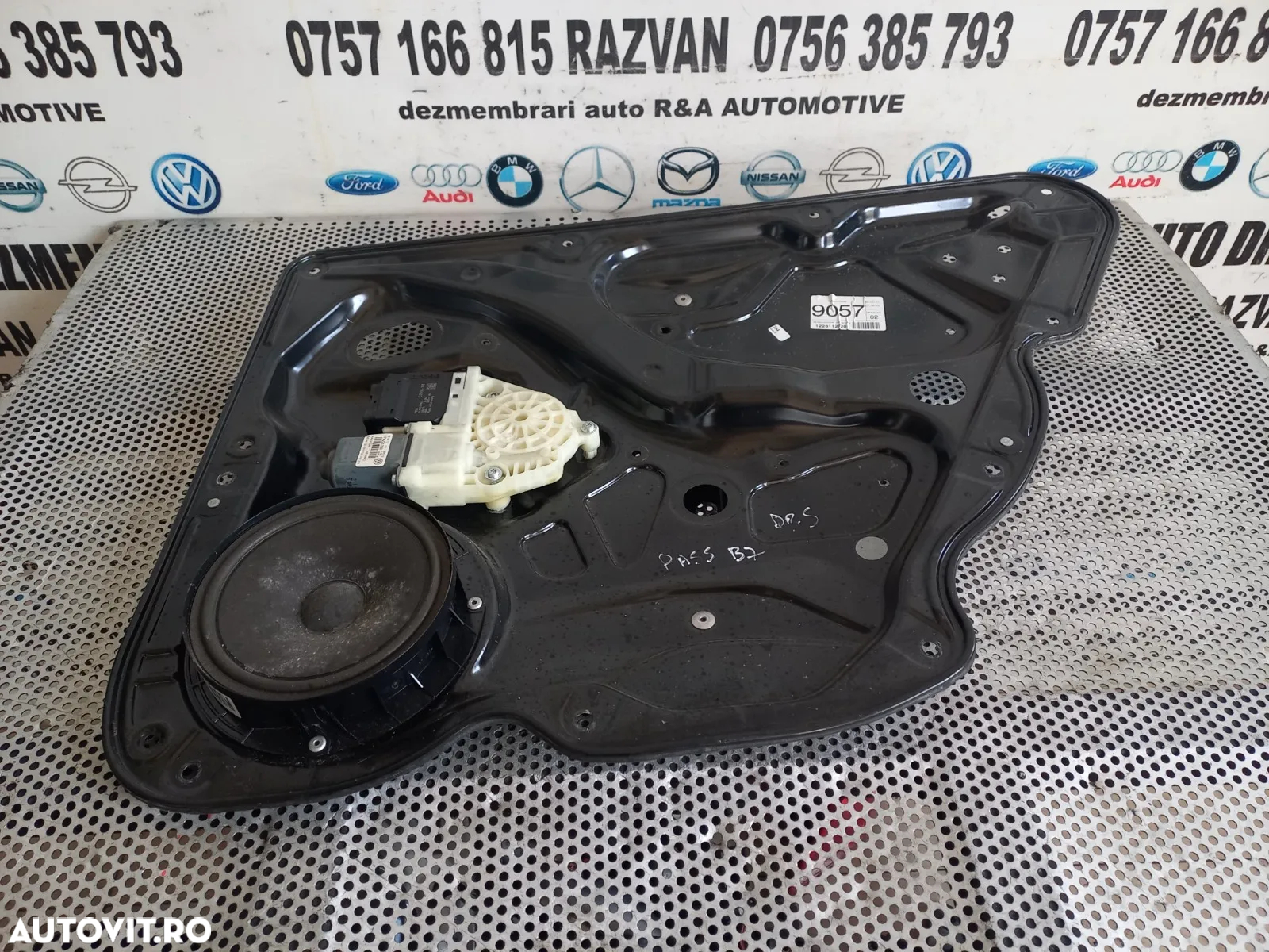 Macara Geam Electrica Vw Passat B7 An 2011-2012-2013-2014-2015 Macara Fata Spate Vw Passat B7 - Dez - 3