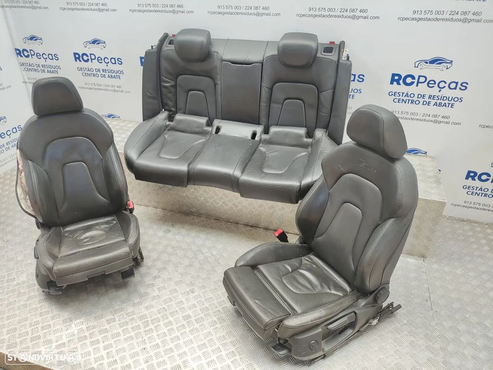 Conjunto Bancos em Pele Audi A5 8T 8TA Sportback 5 portas S-Line Sline S Line 2007 a 2016 - 3