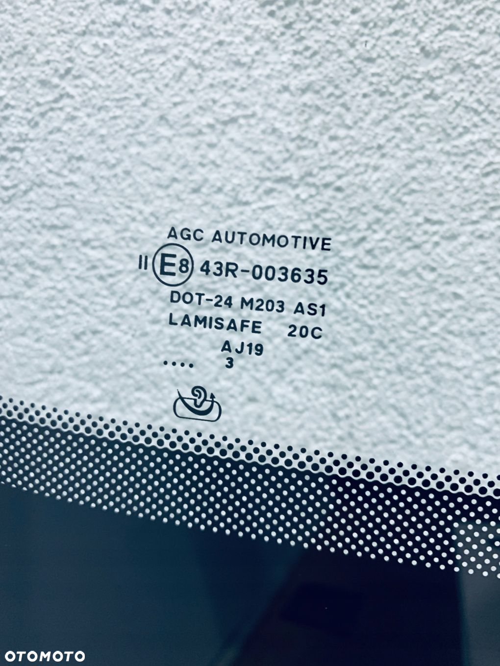 Szyba czołowa JEEP RENEGADE 2014- AKUSTYKA+KAMERA+SENSOR - PRZECENA - 3