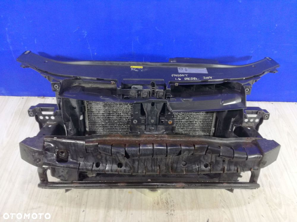 vw passat b7 1.6 tdi wzmocnienie pas chłodnice belka - 2
