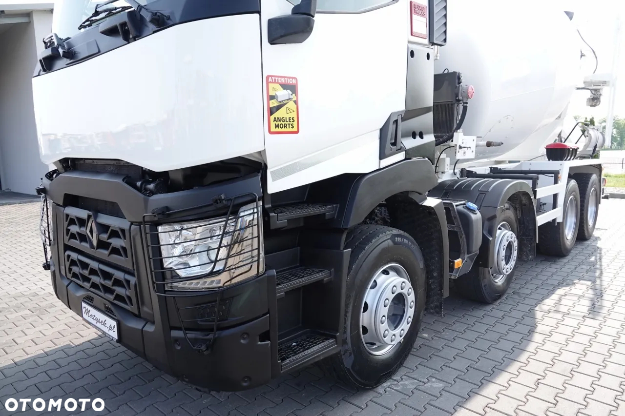 Renault C 380 / 8X4 / BETONOMIESZARKA / GRUSZKA / SCHWING STETTER  9 M3 / EURO 6 / 2017 ROK - 6