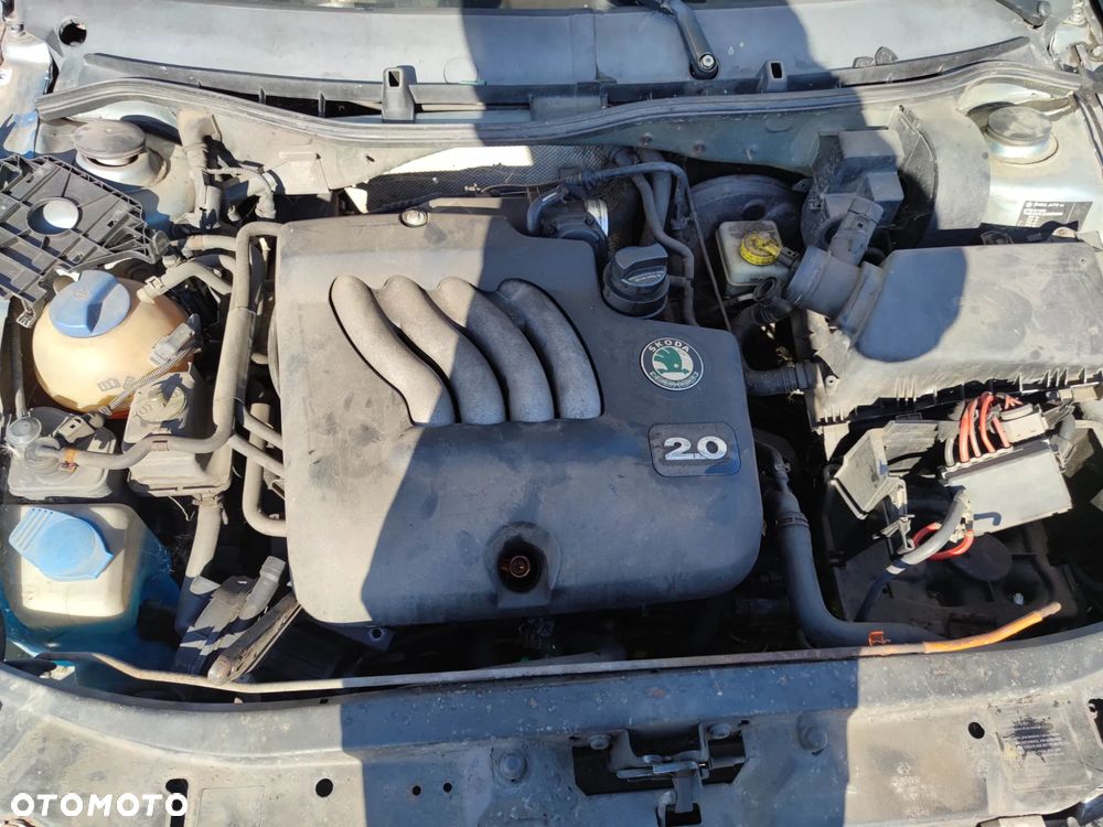 Skoda octavia i lift kombi silnik 2.0 8v AQY skrzynia EGU lakier 9151 na części - 5