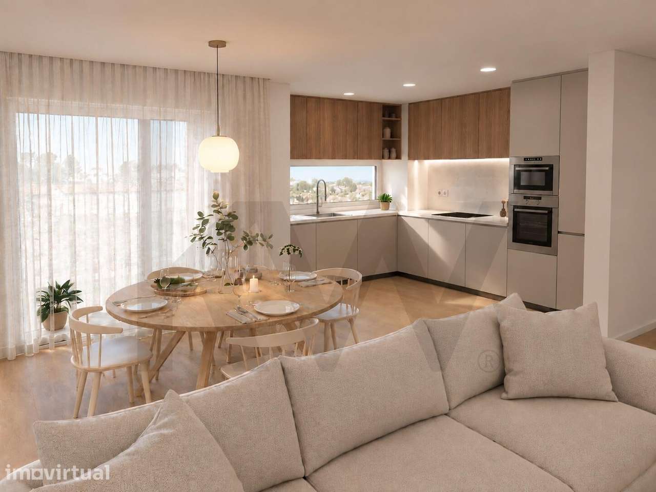 Apartamento T2 Novo com Suíte e Garagem | Empreendimento Frei Miguel – - Grande imagem: 2/16