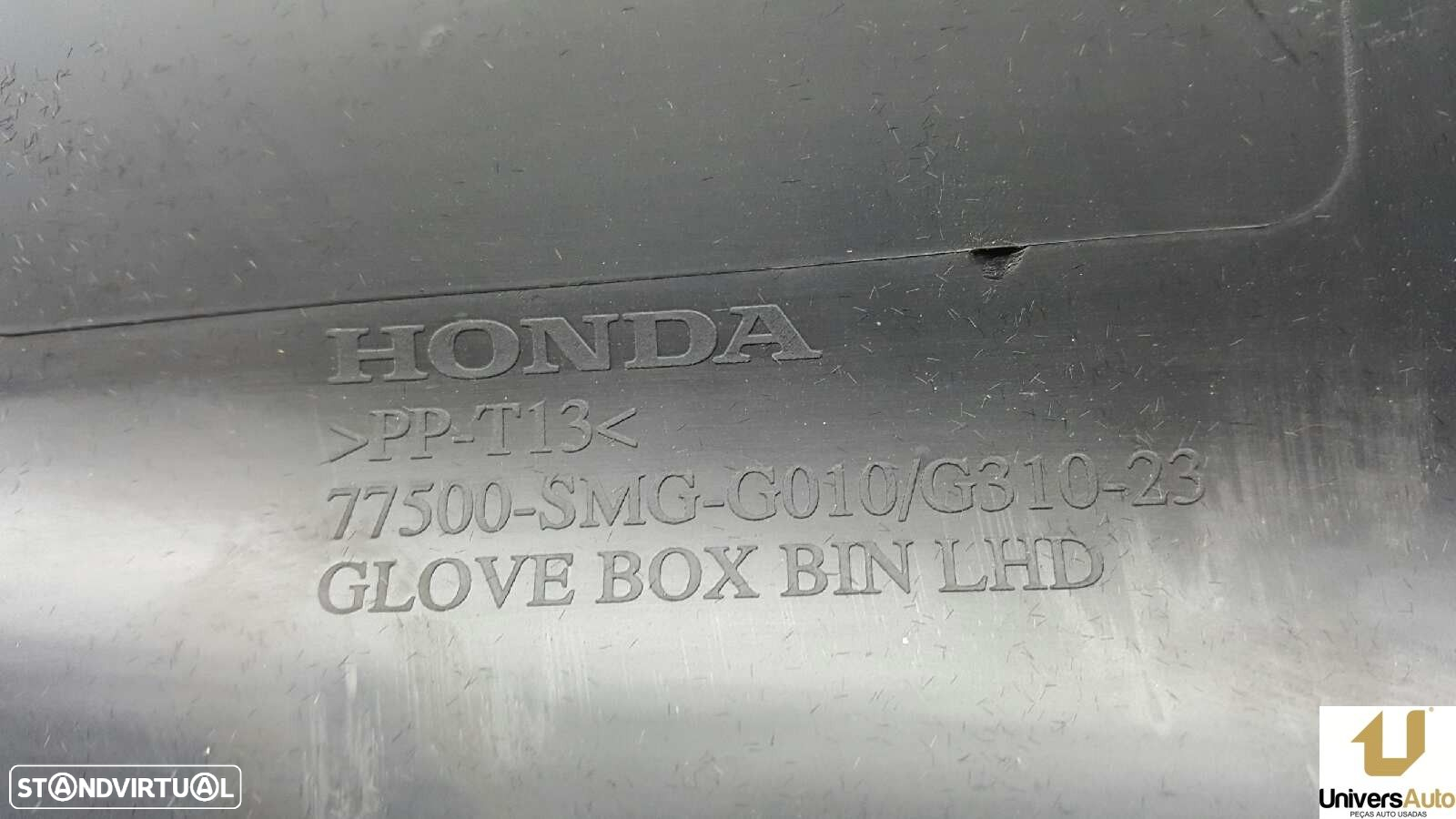 PORTA LUVAS HONDA CIVIC BERLINA 5 (FK) 2.2 I-CTDI COMFORT - 2