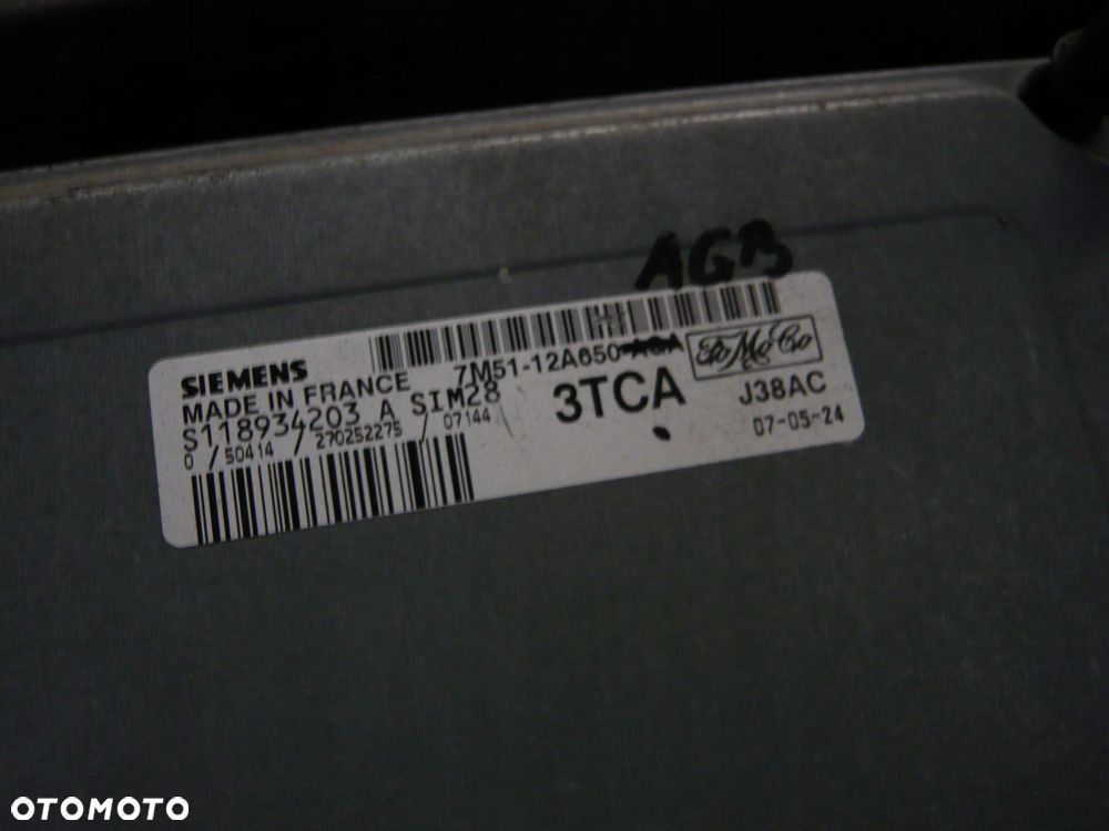 komputer sterownik silnika s118934203a ford - 2