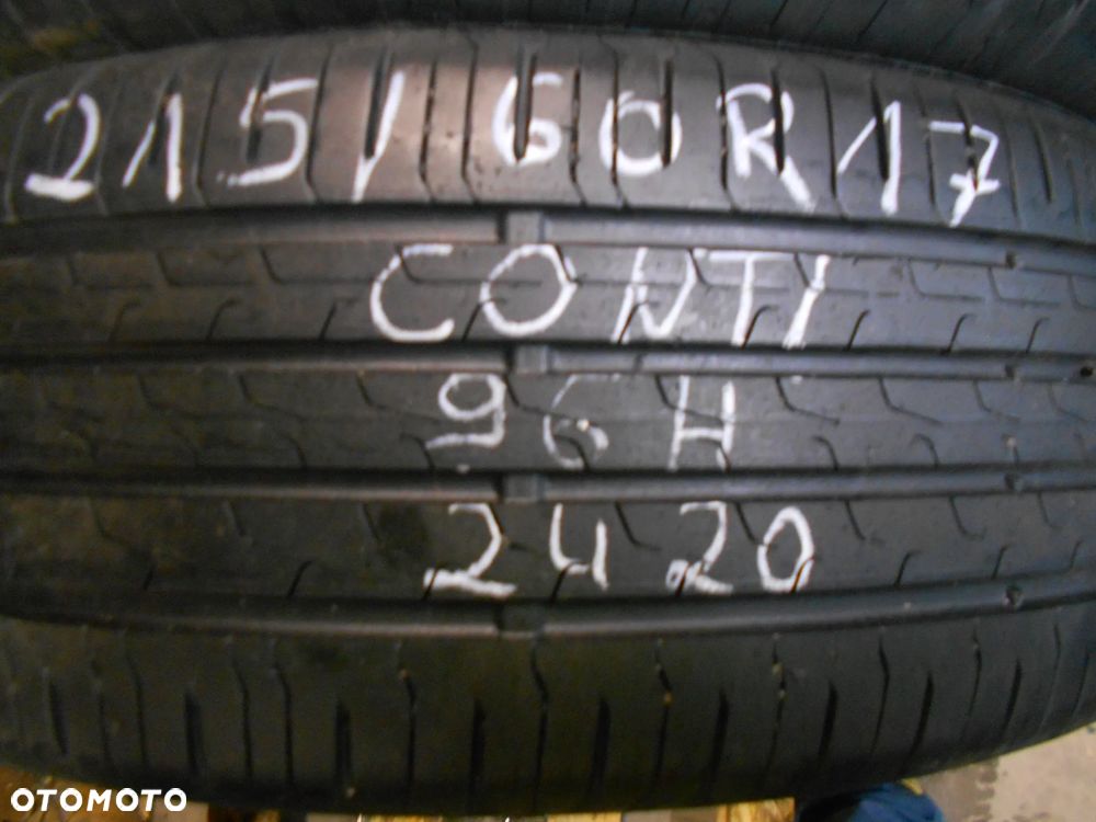 OPONY 215/60R17 CONTINENTAL ECO CONTACT 6 DOT 3820 / 2420   8MM - 3