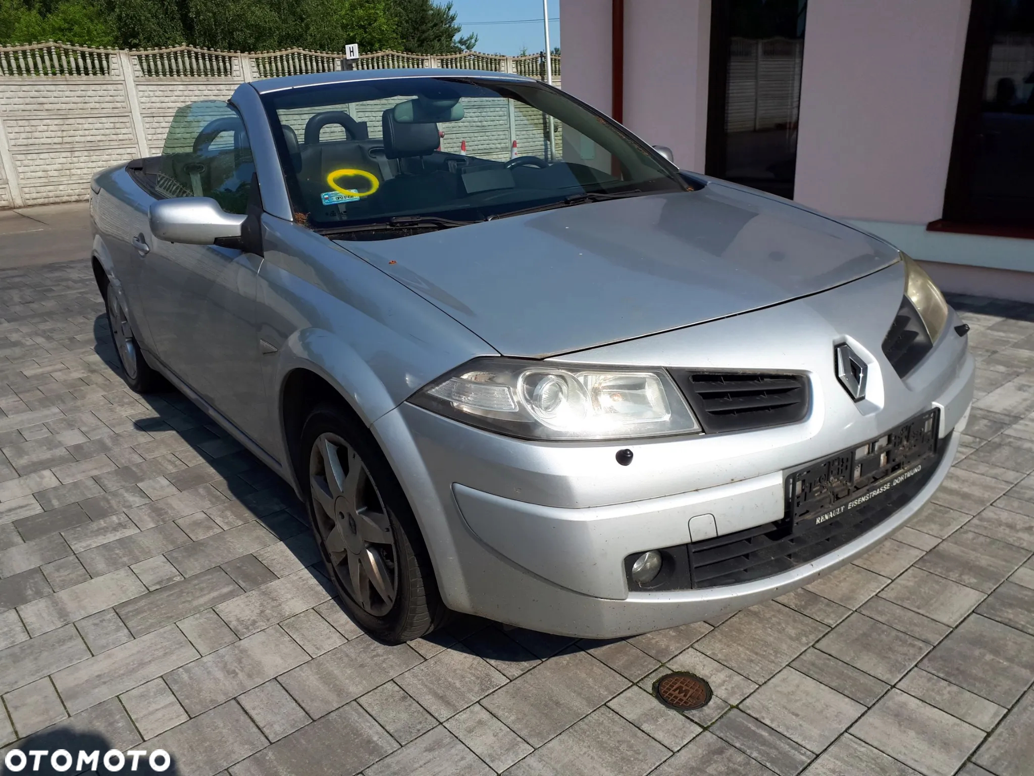RENAULT MEGANE II LIFT CABRIO 05-09 2.0 16V KLAPA TYŁ TYLNA TED69 - 22