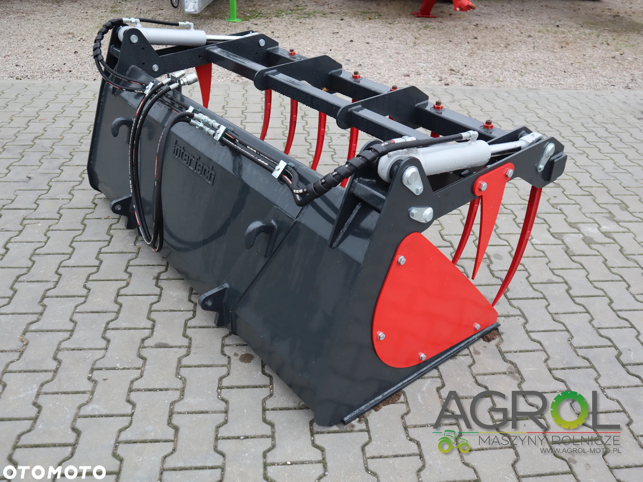 Łyżko-Krokodyl 1,5m 1,8m 2,2m 2,4m Inter Tech; Chwytak Paleciak Łyżka - 7