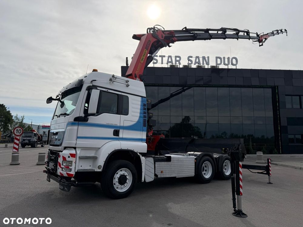 MAN TGS 26.480 6x6H PALFINGER PK 44002 FLY Jib Wciągarka HDS Siodło - 7