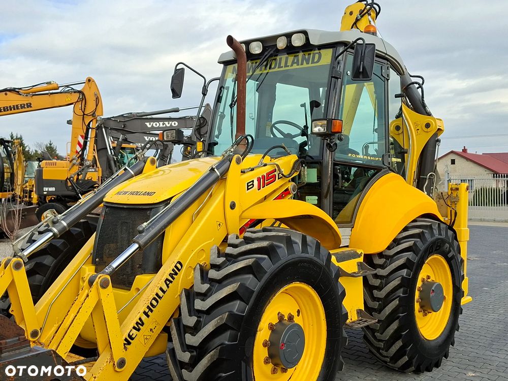 New Holland B115 C / Joystick / Koparko Ładowarka / - 15
