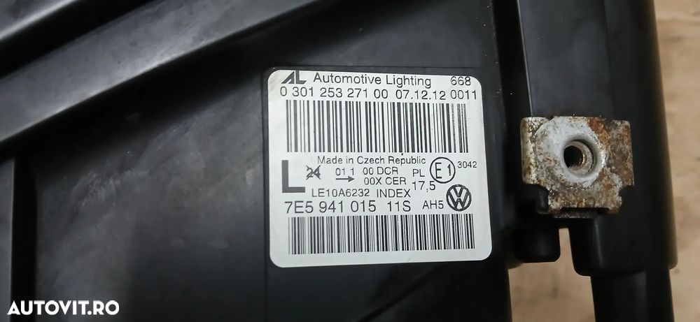 Far stanga bixenon Vw T5 facelift 2012 - 3