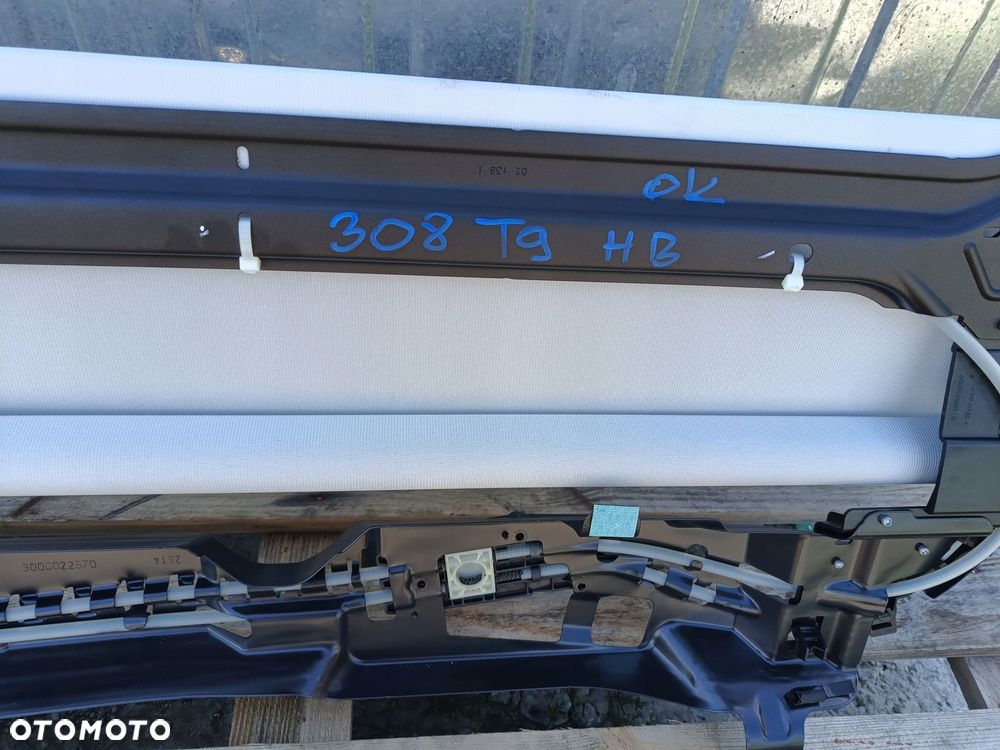 peugeot 308 t9 ii 13r hb roleta dachu panoramicznego solar dach 9677832680 - 4
