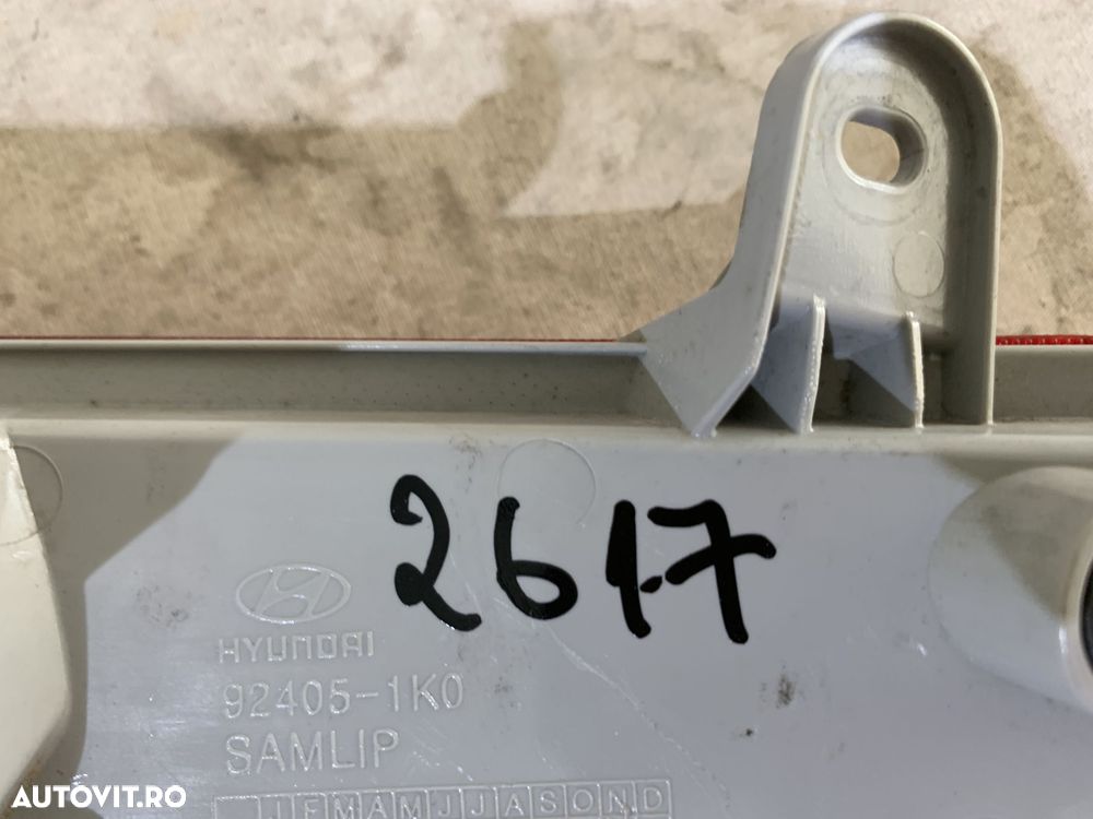 Lampa ceata Hyundai IX20, 2010, 2011, 2012, 2013, 2014, 2015, cod origine OE 92405-1K0 - 4