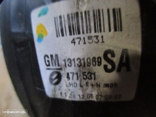 Espelho 131131969 471531 OPEL ZAFIRA B FASE 1 2006 1.9CDTI 120CV 5P CINZA ESCURO ESQ ELETRICO 5 PINOS - 3