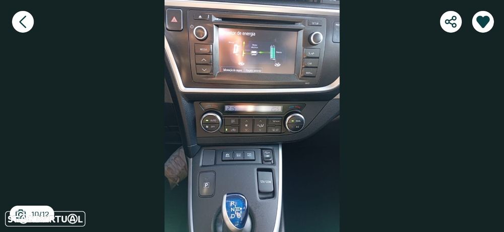 Toyota Auris 1.8 HSD Exclusive+Navi - 9