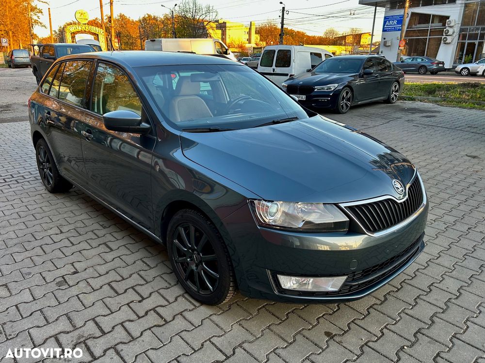 Skoda RAPID Spaceback 1.6 TDI Monte Carlo Green tec - 3