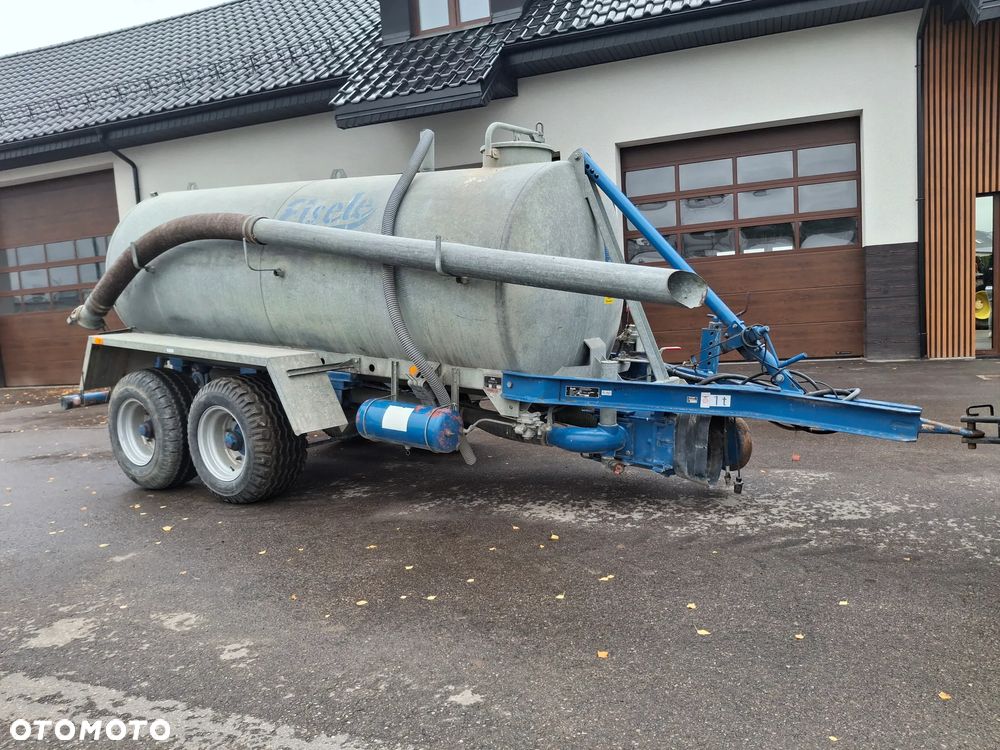 Eisele 231/60 Cysterna Beczka Naczepa Do Gnojowicy 6000 L Beczkowóz WOM Naczepa Asenizacyjna