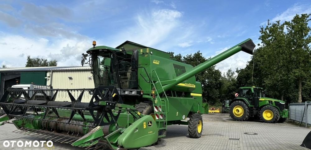 John Deere 1550 Kombajn zbożowy , 2007 , hederu 5,5 m - 2