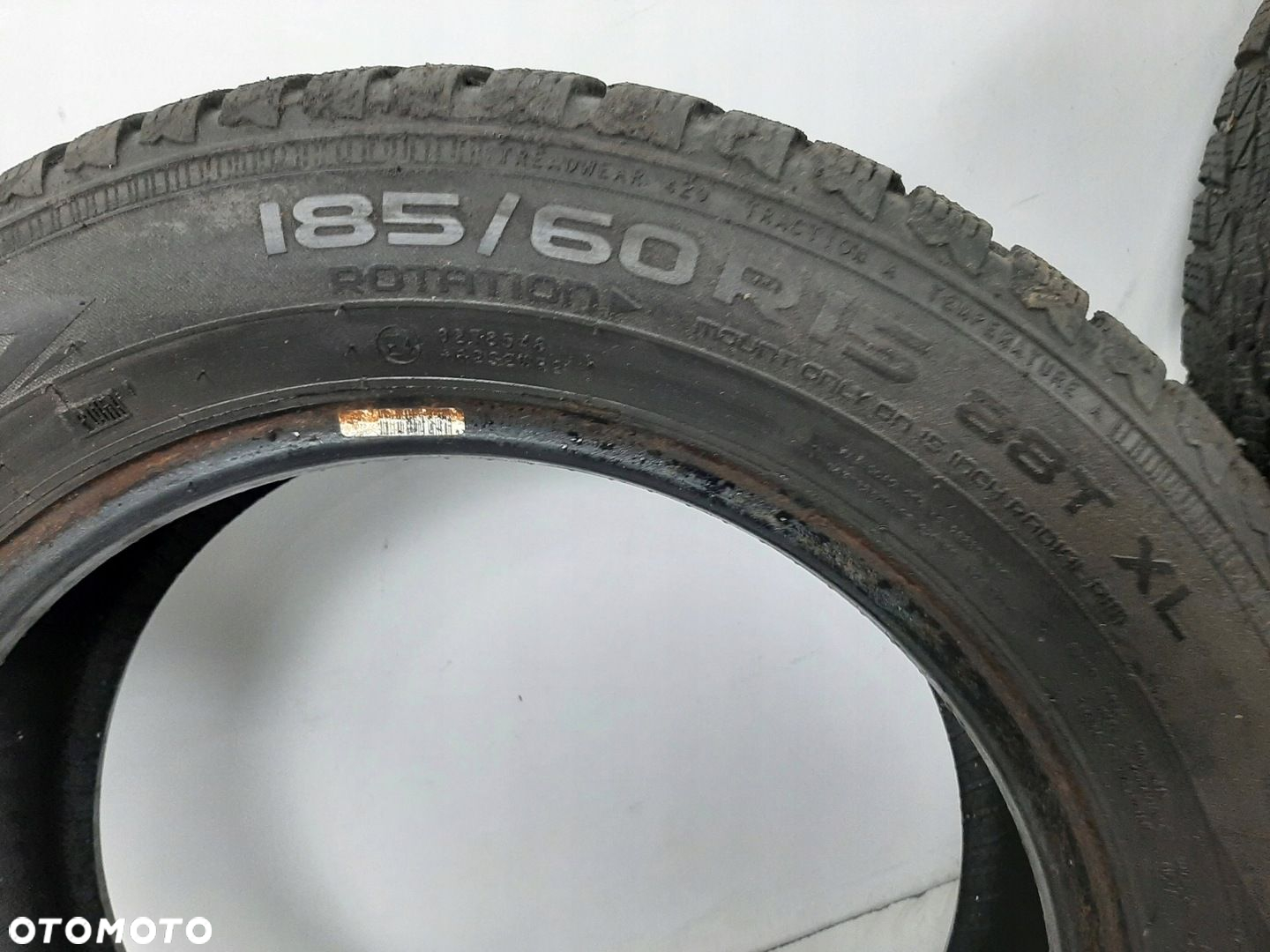 OPONY ZIMOWE NOKIAN WRD4 185/60R15 88T DOT 20017 BIEZNIK 6MM - 15