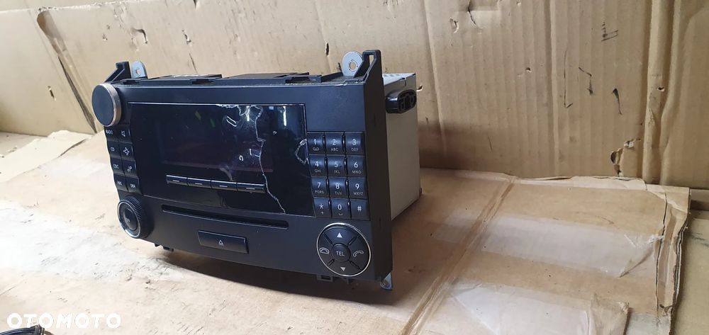 Radio radioodtwarzacz fabryczny Mercedes A-Klasa B-Klasa W169 W245 A1698207589 - 3