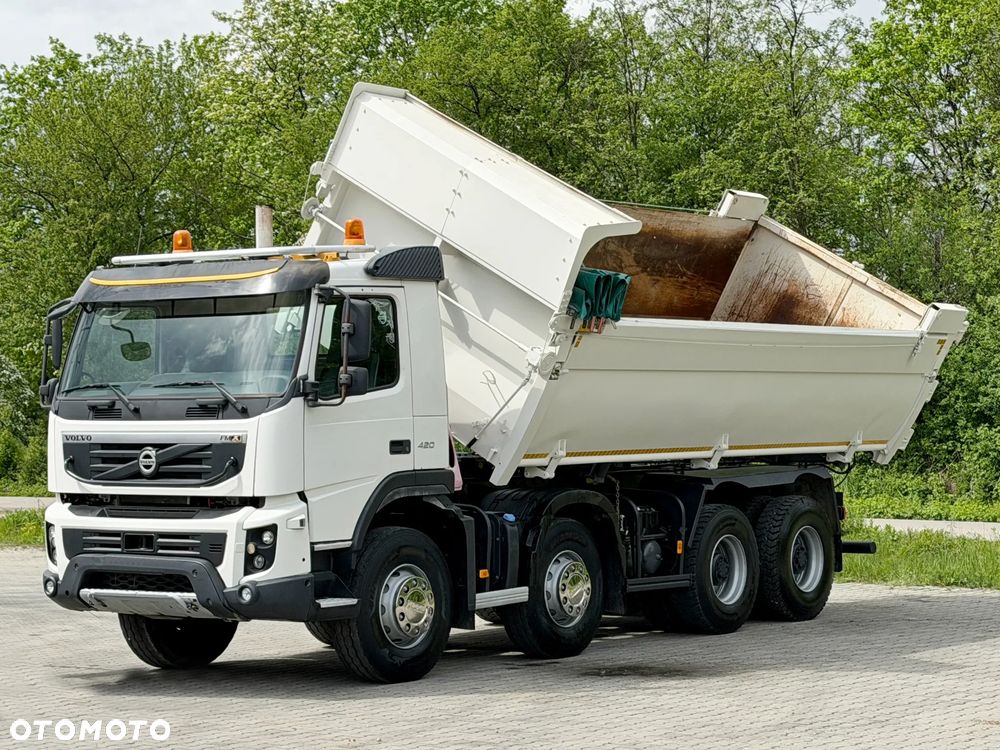 Volvo FMX 420 * WYWROTKA 6,20 m + BORDMATIC / 8x4 * STAN BDB - 5