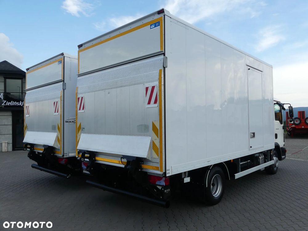 MAN TGL 12.190 / EURO 6 / KONTENER + WINDA / NISKI PRZEBIEG / - 9