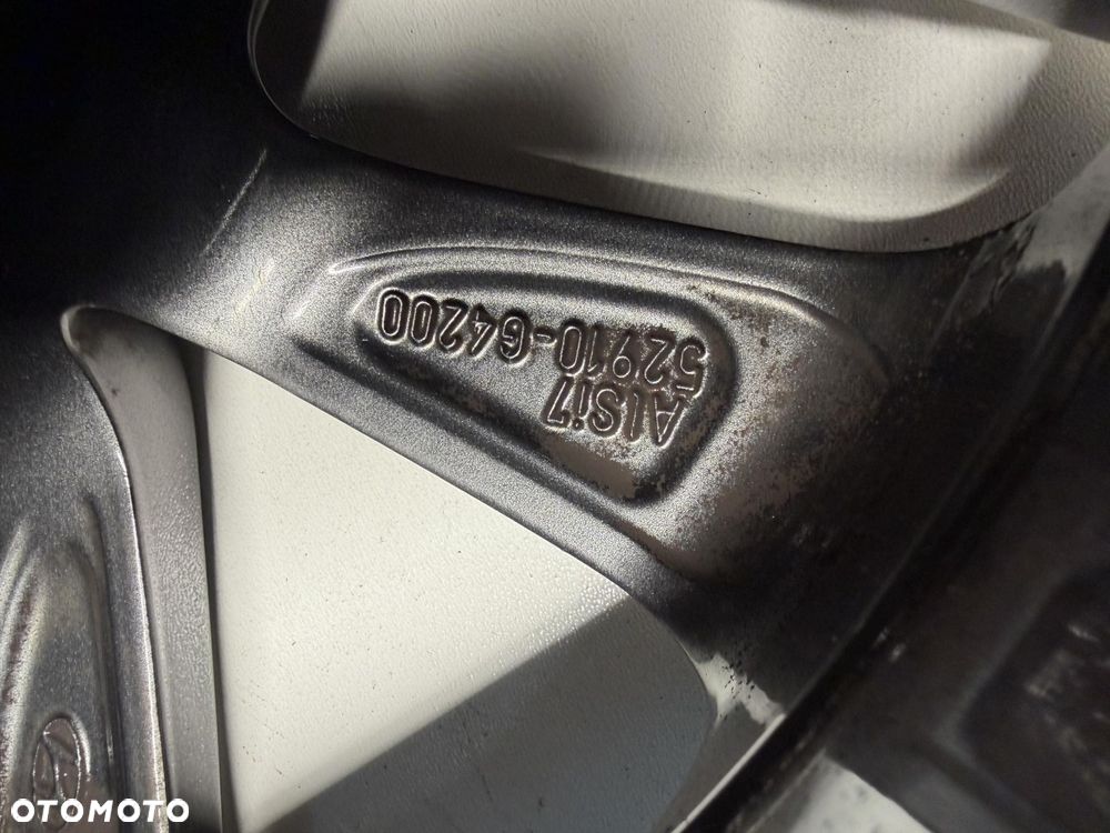 FELGI ALUMINIOWE 16 CALI  HYUNDAI I30 III IX20 52910-G4200 6,5JX17 ET50 - 6