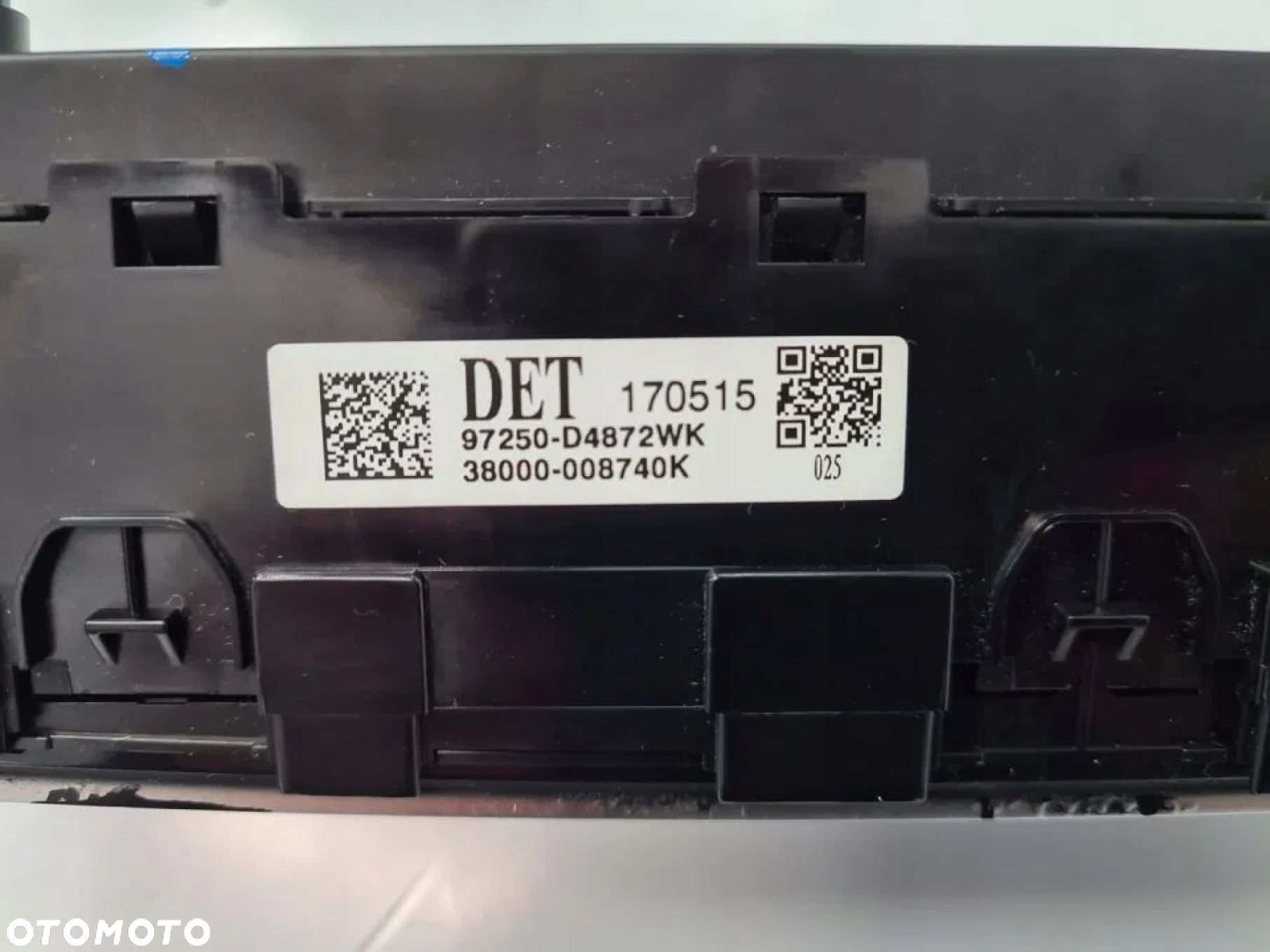 PANEL KLIMATYZACJI STEROWANIE KIA OPTIMA IV 2017r - 4
