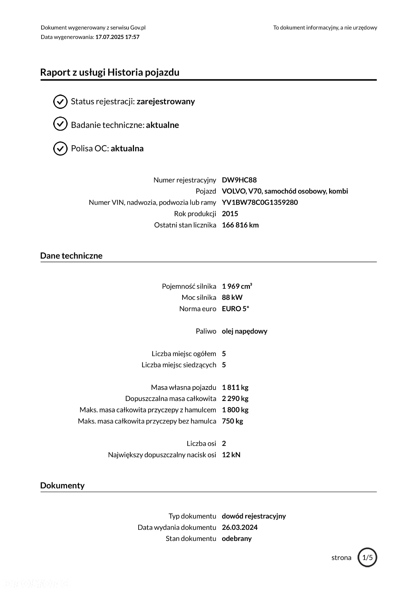 Volvo V70 - 20