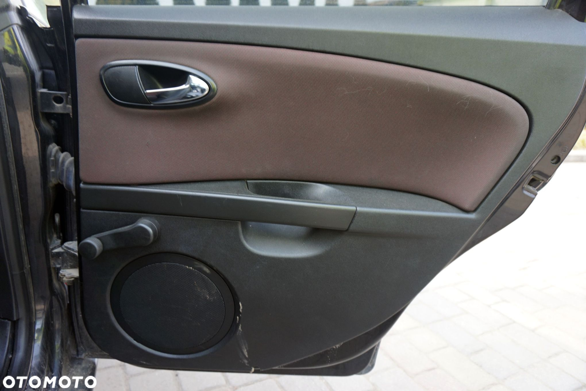 DRZWI TYLNE PRAWE LEON II 1P1 LC9Z  CZARNY SEAT 2005-2009 - 10