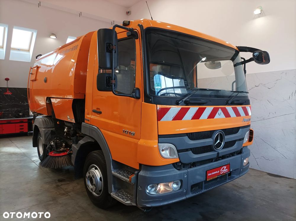 Mercedes-Benz Atego 1524 Zamiatarka Bucher Euro 5 EUnited PM10 Szczotki L/R 2 Silniki - 1