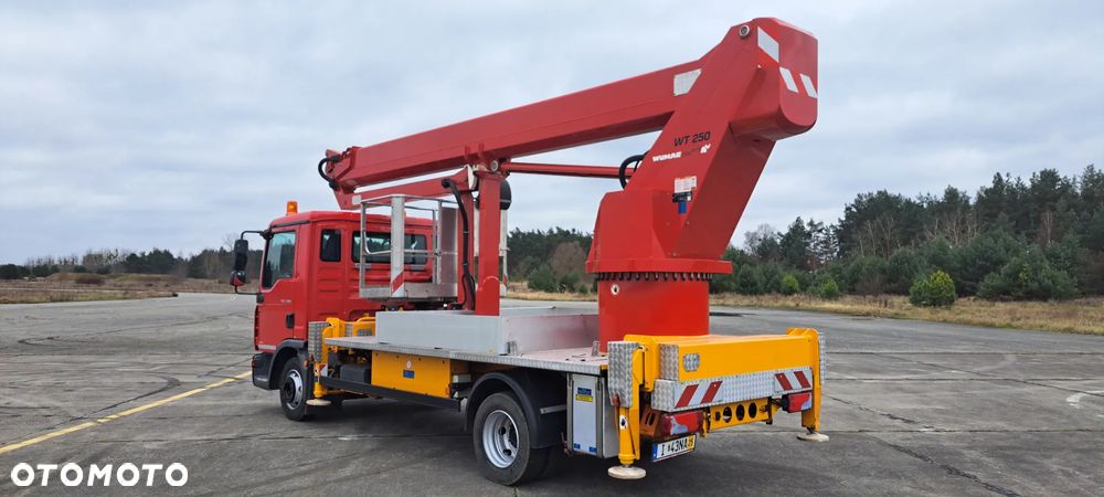 MAN Podnośnik koszowy Wumag WT250 Man TGL WT 250 2008r zwyżka ruthmann palfinger bison - 8